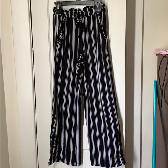 Super soft striped pants - Picture 2 of 2